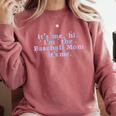 It's Me Hi I'm The Baseball Mom It's Me For Women Comfort Colors Sweatshirt Orchid It's Me Hi I'm The Baseball Mom It's Me For Women Comfort Colors Sweatshirt Orchid