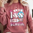 Kids 100 Days Of School Boys 100th Day Baseball Drip Toddler Comfort Colors Sweatshirt Orchid Kids 100 Days Of School Boys 100th Day Baseball Drip Toddler Comfort Colors Sweatshirt Orchid