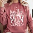 Living That Baseball Mom Life Sporty Humor Comfort Colors Sweatshirt Orchid Living That Baseball Mom Life Sporty Humor Comfort Colors Sweatshirt Orchid