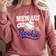 Memaw Rookie Of Year 1st Birthday Baseball Theme Matching Comfort Colors Sweatshirt Orchid Memaw Rookie Of Year 1st Birthday Baseball Theme Matching Comfort Colors Sweatshirt Orchid