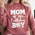 Mom Of The Birthday Boy Baseball Bday Family Comfort Colors Sweatshirt Orchid Mom Of The Birthday Boy Baseball Bday Family Comfort Colors Sweatshirt Orchid