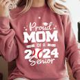 Proud Mom Of a 2024 Senior Baseball Mom 2024 Graduate Premium Comfort Colors Sweatshirt Orchid Proud Mom Of a 2024 Senior Baseball Mom 2024 Graduate Premium Comfort Colors Sweatshirt Orchid