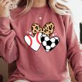 Soccer Baseball Heart Soccer Baseball Mom Comfort Colors Sweatshirt Orchid Soccer Baseball Heart Soccer Baseball Mom Comfort Colors Sweatshirt Orchid