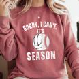 Sorry I Can't It's Volleyball Baseball Season Mom Of Both Comfort Colors Sweatshirt Orchid Sorry I Can't It's Volleyball Baseball Season Mom Of Both Comfort Colors Sweatshirt Orchid