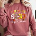I Survived 6733 Days Baseball Football Basketball 100 Days Comfort Colors Sweatshirt Orchid I Survived 6733 Days Baseball Football Basketball 100 Days Comfort Colors Sweatshirt Orchid