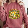 Women's Awesome Spring Trainings 2026 Baseball Arizona Florida Comfort Colors Sweatshirt Orchid