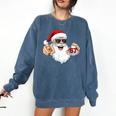 67 Baseball Santa Six Seven Meme Christmas Men Women Kids Comfort Colors Sweatshirt Blue Jean 67 Baseball Santa Six Seven Meme Christmas Men Women Kids Comfort Colors Sweatshirt Blue Jean