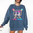 Baseball 13 Year Ice Cream Drip 13th Bday Official Teenager Comfort Colors Sweatshirt Blue Jean Baseball 13 Year Ice Cream Drip 13th Bday Official Teenager Comfort Colors Sweatshirt Blue Jean