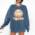 Baseball Drip Ice Cream Melting Illustration Comfort Colors Sweatshirt Blue Jean Baseball Drip Ice Cream Melting Illustration Comfort Colors Sweatshirt Blue Jean