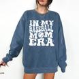 In My Baseball Mom Era Retro Groovy Baseball Raglan Baseball Tee Comfort Colors Sweatshirt Blue Jean In My Baseball Mom Era Retro Groovy Baseball Raglan Baseball Tee Comfort Colors Sweatshirt Blue Jean