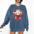 Cupid Baseball Drip Icecream Apparel Youth Boy Valentine Comfort Colors Sweatshirt Blue Jean