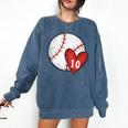 Custom Baseball Mom Number 10 Heart For Mom Mommy Comfort Colors Sweatshirt Blue Jean Custom Baseball Mom Number 10 Heart For Mom Mommy Comfort Colors Sweatshirt Blue Jean