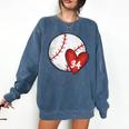 Custom Baseball Mom Number 34 Heart For Mom Mommy Comfort Colors Sweatshirt Blue Jean Custom Baseball Mom Number 34 Heart For Mom Mommy Comfort Colors Sweatshirt Blue Jean