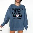 Loudmouth Baseball Mama ShirtSomebody's Feral Baseball Mom Comfort Colors Sweatshirt Blue Jean Loudmouth Baseball Mama ShirtSomebody's Feral Baseball Mom Comfort Colors Sweatshirt Blue Jean