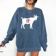 Lovers Baseball Goat 17 Apparel Men Women Kids Comfort Colors Sweatshirt Blue Jean Lovers Baseball Goat 17 Apparel Men Women Kids Comfort Colors Sweatshirt Blue Jean