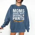 Moms Against Baseball Pants Softball Baseball Mom Comfort Colors Sweatshirt Blue Jean Moms Against Baseball Pants Softball Baseball Mom Comfort Colors Sweatshirt Blue Jean