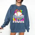 Tie Dye Baseball Mom Baseball Mama Sport Mother's Day Comfort Colors Sweatshirt Blue Jean Tie Dye Baseball Mom Baseball Mama Sport Mother's Day Comfort Colors Sweatshirt Blue Jean