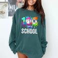 100 Days Of School Dripping Baseball Boys Kids Teacher Comfort Colors Sweatshirt Chalky Mint 100 Days Of School Dripping Baseball Boys Kids Teacher Comfort Colors Sweatshirt Chalky Mint