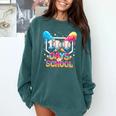 100 Days Of School Ice Cream Baseball Player For Kids Boys Comfort Colors Sweatshirt Chalky Mint 100 Days Of School Ice Cream Baseball Player For Kids Boys Comfort Colors Sweatshirt Chalky Mint