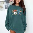 Baseball Lover Drip Number 67 Player 67th Birthday Meme Comfort Colors Sweatshirt Chalky Mint