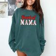 Baseball Mama Retro Groovy Baseball Mom Women Mother's Day Comfort Colors Sweatshirt Chalky Mint Baseball Mama Retro Groovy Baseball Mom Women Mother's Day Comfort Colors Sweatshirt Chalky Mint