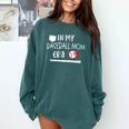 Baseball Mom 2024 In My Baseball Mom Era Gameday Comfort Colors Sweatshirt Chalky Mint Baseball Mom 2024 In My Baseball Mom Era Gameday Comfort Colors Sweatshirt Chalky Mint