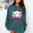 Baseball Mom Meme Quote Comfort Colors Sweatshirt Chalky Mint