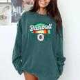 Baseball Mom Rainbow Game Day Comfort Colors Sweatshirt Chalky Mint Baseball Mom Rainbow Game Day Comfort Colors Sweatshirt Chalky Mint
