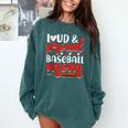 Baseball Mom Sport Mommy Baseball Mama Mother's Day Comfort Colors Sweatshirt Chalky Mint Baseball Mom Sport Mommy Baseball Mama Mother's Day Comfort Colors Sweatshirt Chalky Mint
