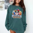 Bleacher Creature Baseball Fan Supporter Game Day Ball Comfort Colors Sweatshirt Chalky Mint