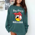 Busy Raising Ballers Baseball Softball Soccer Mom Premium Tri-Blend Comfort Colors Sweatshirt Chalky Mint Busy Raising Ballers Baseball Softball Soccer Mom Premium Tri-Blend Comfort Colors Sweatshirt Chalky Mint
