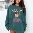 Dabbing Easter Baseball Mom Mother's Day Bunny Sunday Egg Comfort Colors Sweatshirt Chalky Mint Dabbing Easter Baseball Mom Mother's Day Bunny Sunday Egg Comfort Colors Sweatshirt Chalky Mint