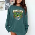 Football Referee Touchdown Baseball Homerun Frog Comfort Colors Sweatshirt Chalky Mint Football Referee Touchdown Baseball Homerun Frog Comfort Colors Sweatshirt Chalky Mint