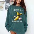 Lets Go Bananas Baseball Retro Sports Boys Kids Men Youth Premium Tri-Blend Comfort Colors Sweatshirt Chalky Mint Lets Go Bananas Baseball Retro Sports Boys Kids Men Youth Premium Tri-Blend Comfort Colors Sweatshirt Chalky Mint