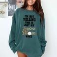 I'm Not Yelling This Is Just My Baseball Mom Voice Baseball Comfort Colors Sweatshirt Chalky Mint I'm Not Yelling This Is Just My Baseball Mom Voice Baseball Comfort Colors Sweatshirt Chalky Mint