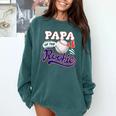 Papa Rookie Of Year 1st Birthday Baseball Theme Matching Comfort Colors Sweatshirt Chalky Mint Papa Rookie Of Year 1st Birthday Baseball Theme Matching Comfort Colors Sweatshirt Chalky Mint