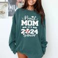 Proud Mom Of a 2024 Senior Baseball Mom 2024 Graduate Premium Comfort Colors Sweatshirt Chalky Mint Proud Mom Of a 2024 Senior Baseball Mom 2024 Graduate Premium Comfort Colors Sweatshirt Chalky Mint