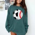 Soccer Baseball Player Soccer Baseball Mom Comfort Colors Sweatshirt Chalky Mint Soccer Baseball Player Soccer Baseball Mom Comfort Colors Sweatshirt Chalky Mint