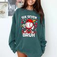 Valentines Day Six Seven Bruh 6 7 Meme Baseball Drip Boys Comfort Colors Sweatshirt Chalky Mint Valentines Day Six Seven Bruh 6 7 Meme Baseball Drip Boys Comfort Colors Sweatshirt Chalky Mint