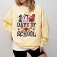 100 Days Of School Baseball Teacher 100 Days Smarter Student Comfort Colors Sweatshirt Blue Spruce 100 Days Of School Baseball Teacher 100 Days Smarter Student Comfort Colors Sweatshirt Blue Spruce