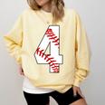 4 Laces 4th Birthday Boy Four Years Baseball Mom T-Shirt Comfort Colors Sweatshirt Blue Spruce