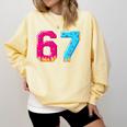 67 Shirt Baseball Life Style 101 Apparel Youth Drip Meme Comfort Colors Sweatshirt Blue Spruce