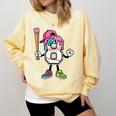 8th Birthday Baseball Ice-Cream Drip 8 Years Old Boys Girls Comfort Colors Sweatshirt Blue Spruce 8th Birthday Baseball Ice-Cream Drip 8 Years Old Boys Girls Comfort Colors Sweatshirt Blue Spruce