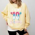 Baseball 10 Year Old Ice Cream Drip 10th Birthday Boys Comfort Colors Sweatshirt Blue Spruce Baseball 10 Year Old Ice Cream Drip 10th Birthday Boys Comfort Colors Sweatshirt Blue Spruce