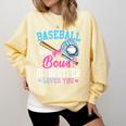 Baseball Or Bows Big Brother Loves You Gender Pink Or Blue Comfort Colors Sweatshirt Blue Spruce Baseball Or Bows Big Brother Loves You Gender Pink Or Blue Comfort Colors Sweatshirt Blue Spruce