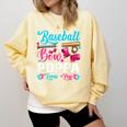 Baseball Or Bows Poppa Loves You Gender Reveal Comfort Colors Sweatshirt Blue Spruce Baseball Or Bows Poppa Loves You Gender Reveal Comfort Colors Sweatshirt Blue Spruce