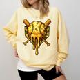 Baseball Drip Ice Cream Camo Cool Comfort Colors Sweatshirt Blue Spruce Baseball Drip Ice Cream Camo Cool Comfort Colors Sweatshirt Blue Spruce