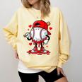 Baseball Drip Icecream Apparel Youth Boy Valentine Raglan Baseball Tee Comfort Colors Sweatshirt Blue Spruce