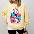 Baseball Ice Cream Drip Six Seven Gen Alpha Meme 67 Comfort Colors Sweatshirt Blue Spruce Baseball Ice Cream Drip Six Seven Gen Alpha Meme 67 Comfort Colors Sweatshirt Blue Spruce