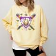 Baseball Mardi Gras Carnival Party Mask Ice Cream Drip Boys Comfort Colors Sweatshirt Blue Spruce Baseball Mardi Gras Carnival Party Mask Ice Cream Drip Boys Comfort Colors Sweatshirt Blue Spruce